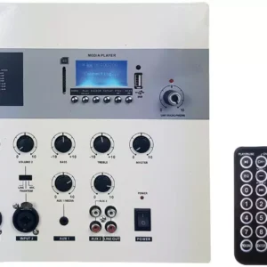 Rondson AMM1502 150W Wall Mounted Amplifier Preamplifier with Bluetooth USB SD and Handheld Mic
