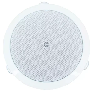 Volume Music Solutions Rondson CSL6120 20W 100V Ceiling Speaker for False Ceilings White Lacquered Grille