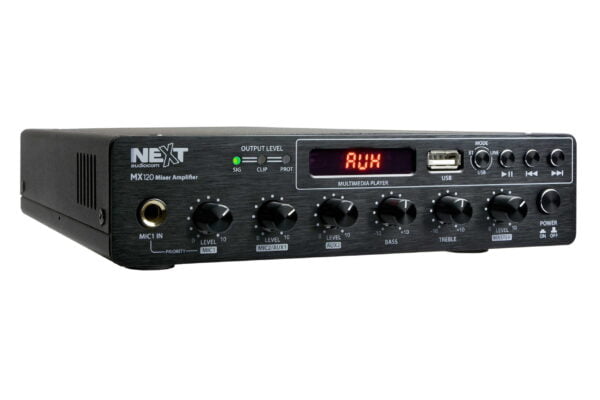 Next Audiocom MX120 MIXER AMPLIFIER WITH BT, 120W [100V]