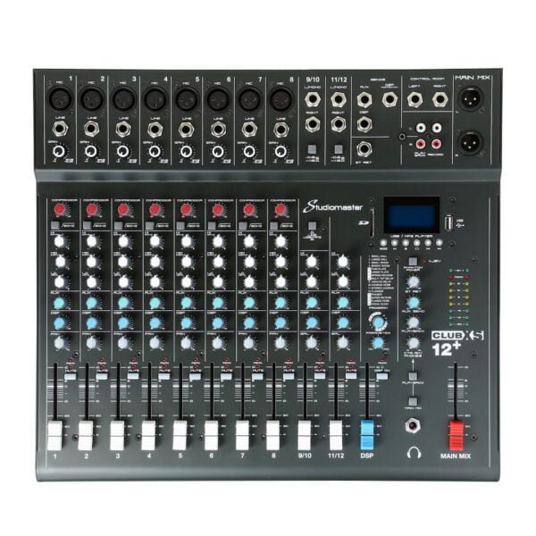 Studiomaster Mixing Console Club XS12+