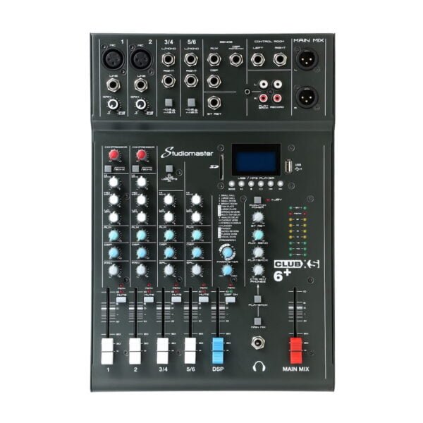 Studiomaster Mixing Console Club XS6+