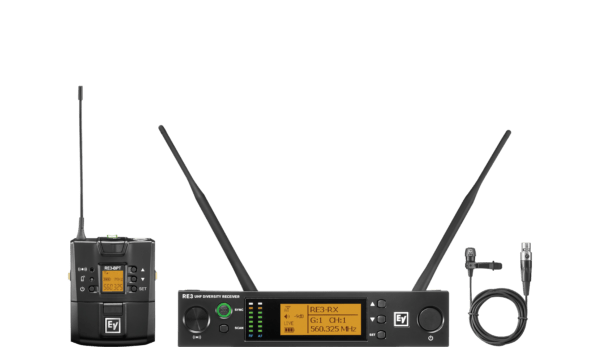 Electro-Voice RE3-BPCL UHF Wireless Set Featuring CL3 Cardioid Lavalier Microphone - Image 2