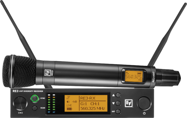 Electro-voice RE3-ND96 Uhf Wireless Set Featuring ND96 Dynamic Supercardioid Microphone - Image 2