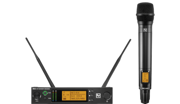Electro-voice RE3-RE420 UHF Wireless Set Featuring RE420 Condenser Cardioid Microphone
