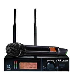 JTS UF-20S JSS-20 UHF Single Channel Wideband True Diversity Handheld Wireless Microphone System