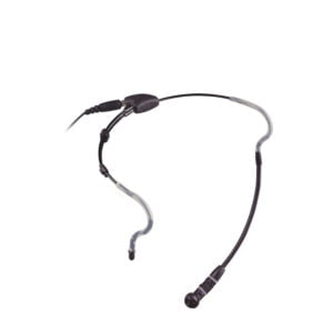JTS CM-214Ui Low Profile Headset Microphone, Black