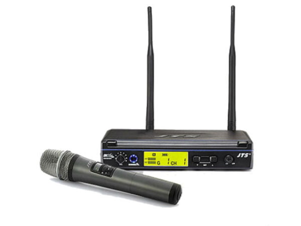 JTS IN-164R/IN-264TH UHF PLL Single Channel Diversity Handheld Wireless System