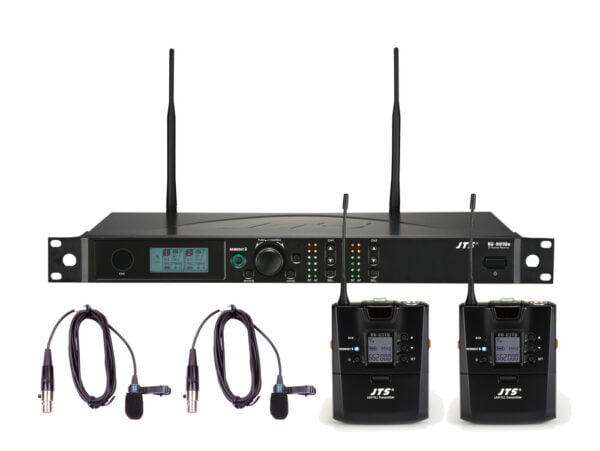 JTS RU-901G3Du + 2 x RU-G3TB Dual Channel True Diversity UHF Bodypack Wireless System