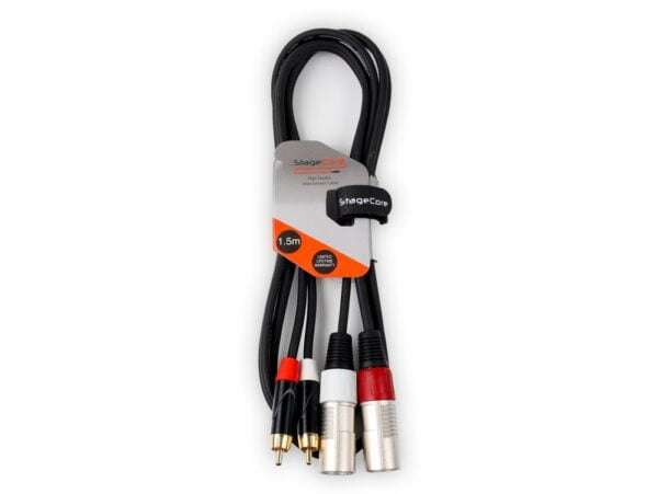 StageCore iCORE 370 Professional Audio Signal Cable - Includes Hook & Loop Tie
