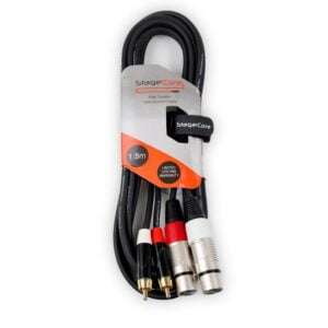StageCore iCORE 380 Professional Audio Signal Cable - Includes Hook & Loop Tie