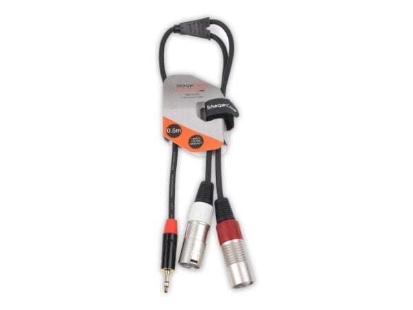 StageCore iCORE 320 Professional Audio Signal Cable - Includes Hook & Loop Tie