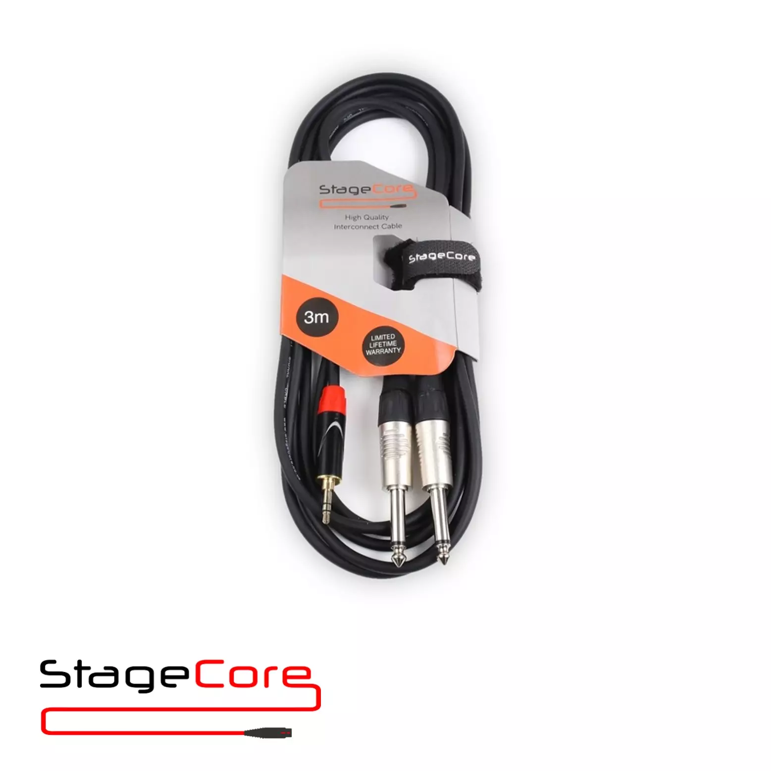 StageCore iCORE 170 Professional Audio Signal Cable - Includes Hook & Loop Tie