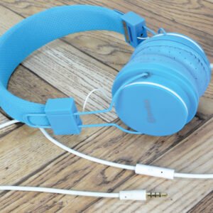 Volume Music Solutions Children's Headphones with in-line Microphone CH850-BLU