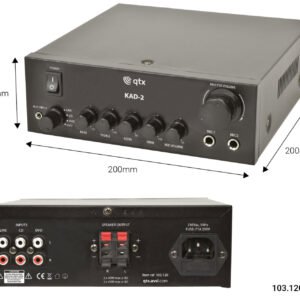 Volume Music Solutions QTX Digital Stereo Amplifier KAD-2