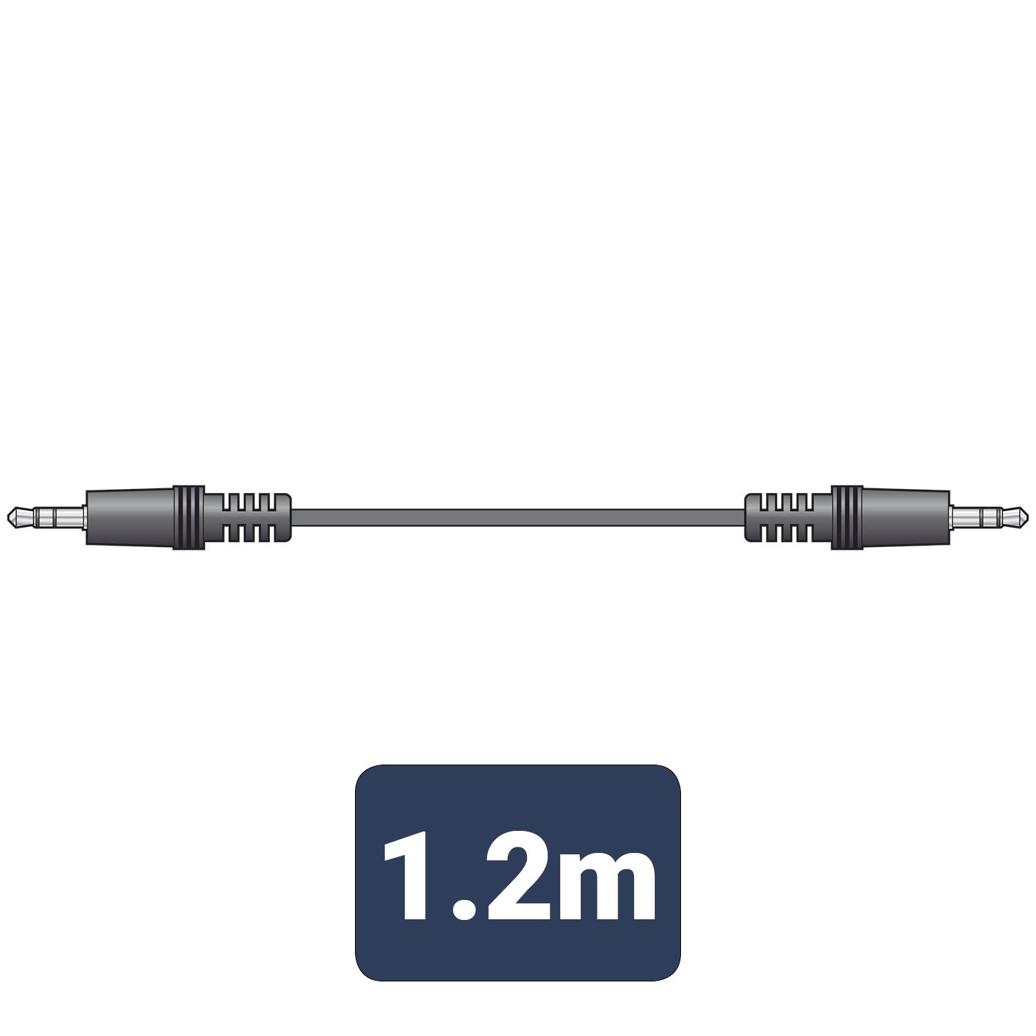 Volume Music Solutions 3.5mm Stereo Plug to 3.5mm Stereo Plug Leads