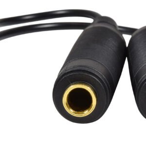 Volume Music Solutions 6.3mm Stereo Headphone/Audio Splitter Lead 0.2m