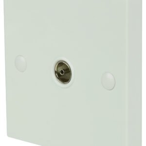 TV Aerial Coaxial Wallplate