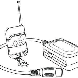 Volume Music Solutions QTX WR1: Wireless Remote Control for Fog/Haze Machines WR1