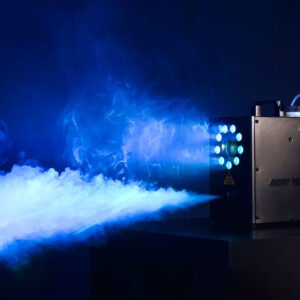 Volume Music Solutions QTX MoonCloud: Compact 400W LED Fog Machine with RGB Moonflower Effect MoonCloud-400