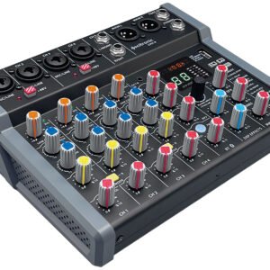 Citronic CMA-series Compact Mixers with DSP, USB Play/Record/PC and Bluetooth CMA-8