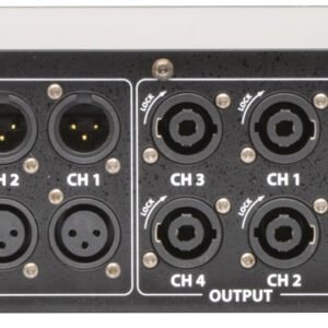 Volume Music Solutions Citronic QP Series Quad Power Amplifiers QP2320
