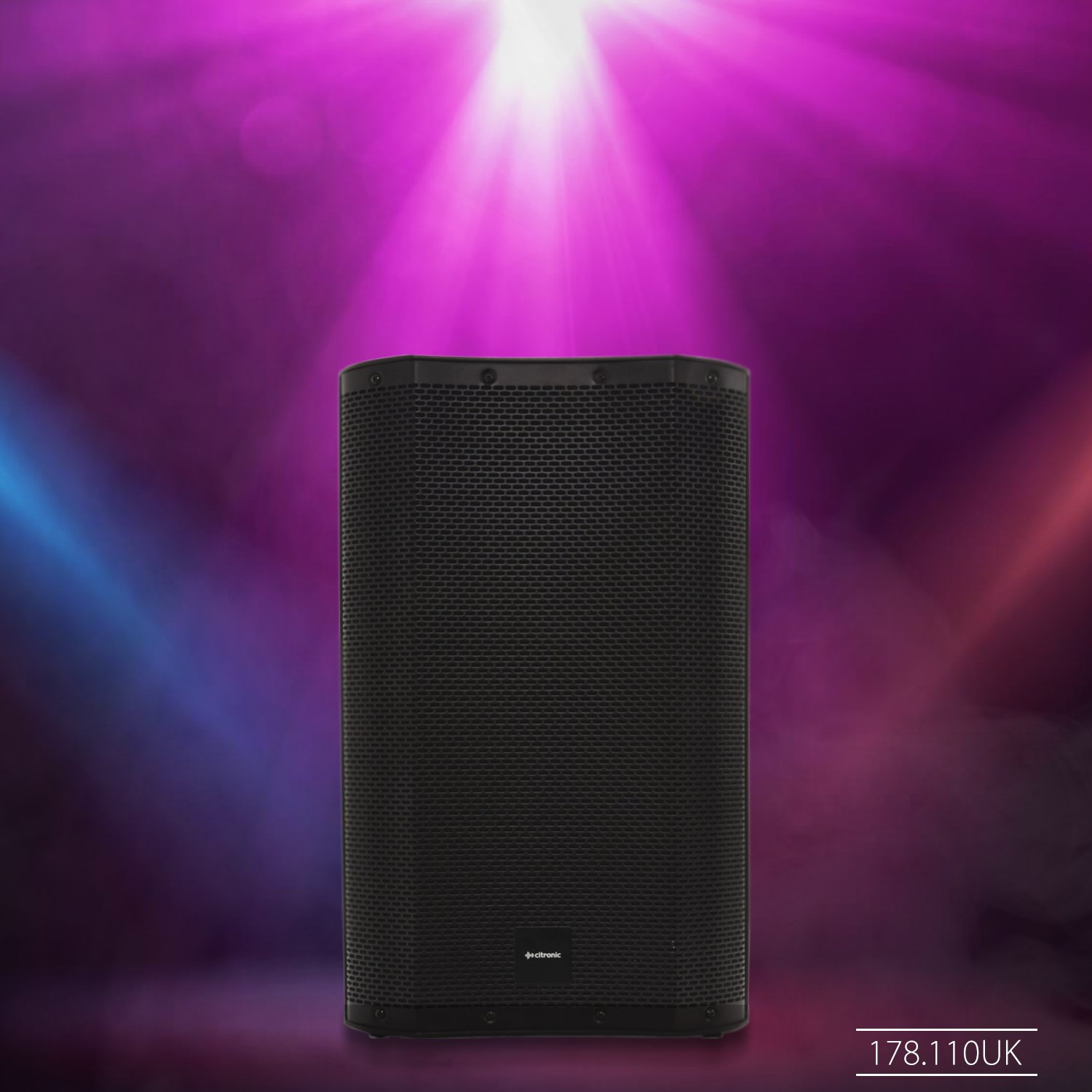 Volume Music Solutions Citronic CASA Active PA Cabinets with DSP, USB/SD and Bluetooth CASA-10A