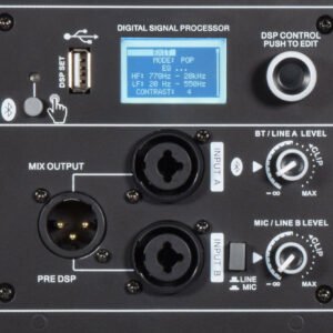 Volume Music Solutions Citronic CLARA Series High Power Active Moulded Cabinets CLARA-12A