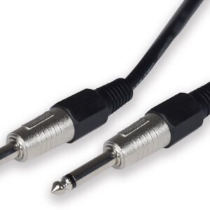 Volume Music Solutions QTX Essential Guitar Leads 6.3mm Mono Jack Plug - 6.3mm Mono Jack Plug