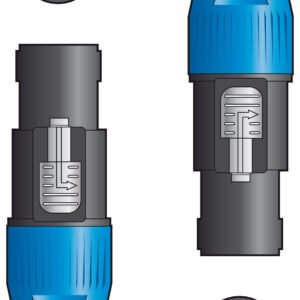 QTX Essential Speaker Leads Speaker Plug - Speaker Plug