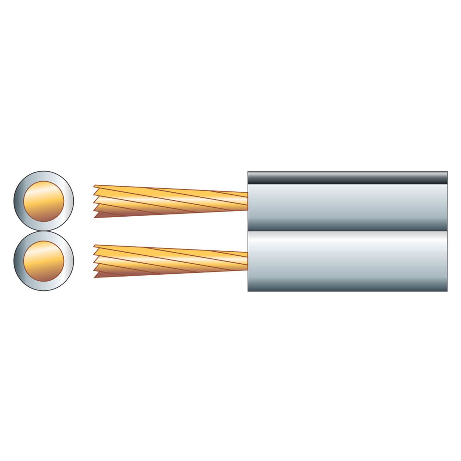 Mercury Economy Fig 8 Speaker Cable - CCA
