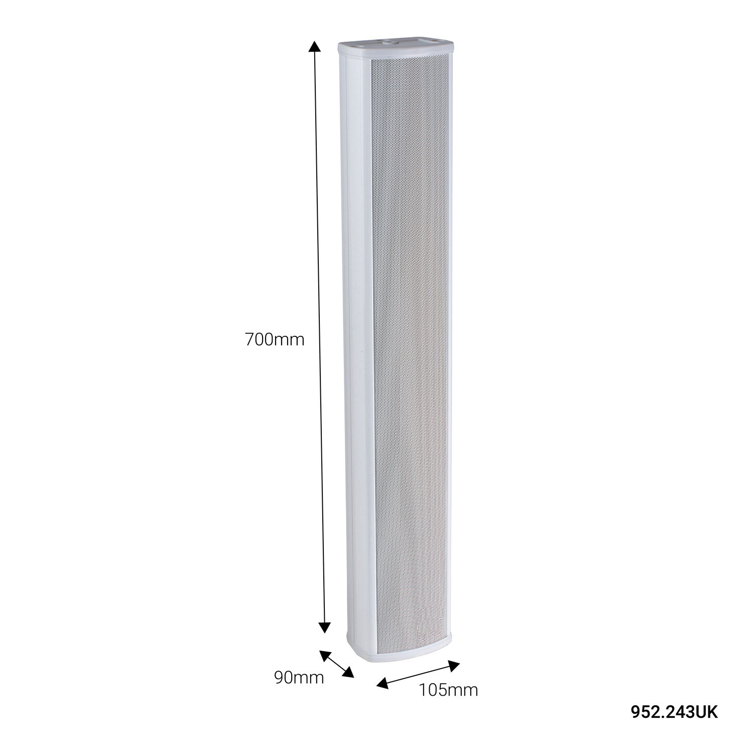 Volume Music Solutions Adastra SC Series 100V Line Indoor Column Speakers SC32V