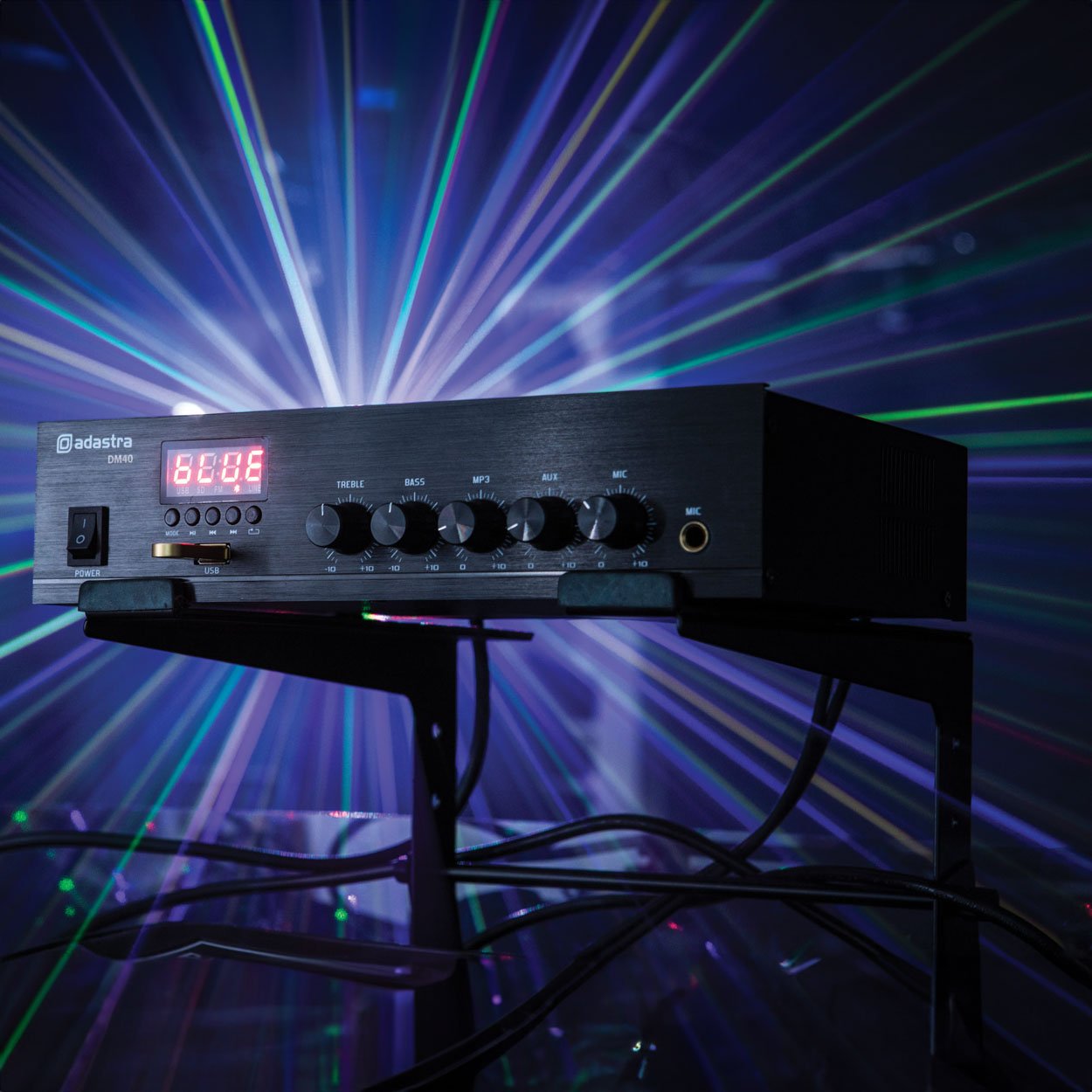 Volume Music Solutions Adastra DM-Series Mixer-Amp with USB/FM and Bluetooth DM40