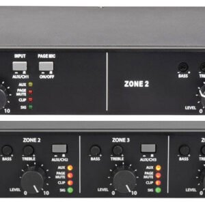 Volume Music Solutions Adastra RMS-series Multi Zone 100V Amplifiers RMS605