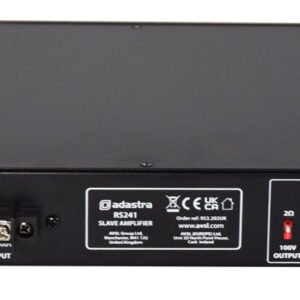 Volume Music Solutions Adastra RS Series 100V Line Slave Amplifiers RS241