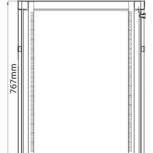 Volume Music Solutions Adastra 19" Rack Cabinets RC15U600