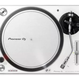 Volume Music Solutions PLX-500 WHITE PRO DJ Hi Torq S-Tonearm