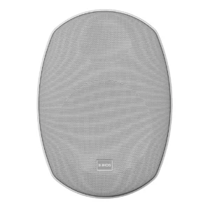Volume Music Solutions Intelligent Audio CLIMATE 8 Pearl White Passive Speaker 70W 8 Inch Indoor Outdoor with Wall Bracket